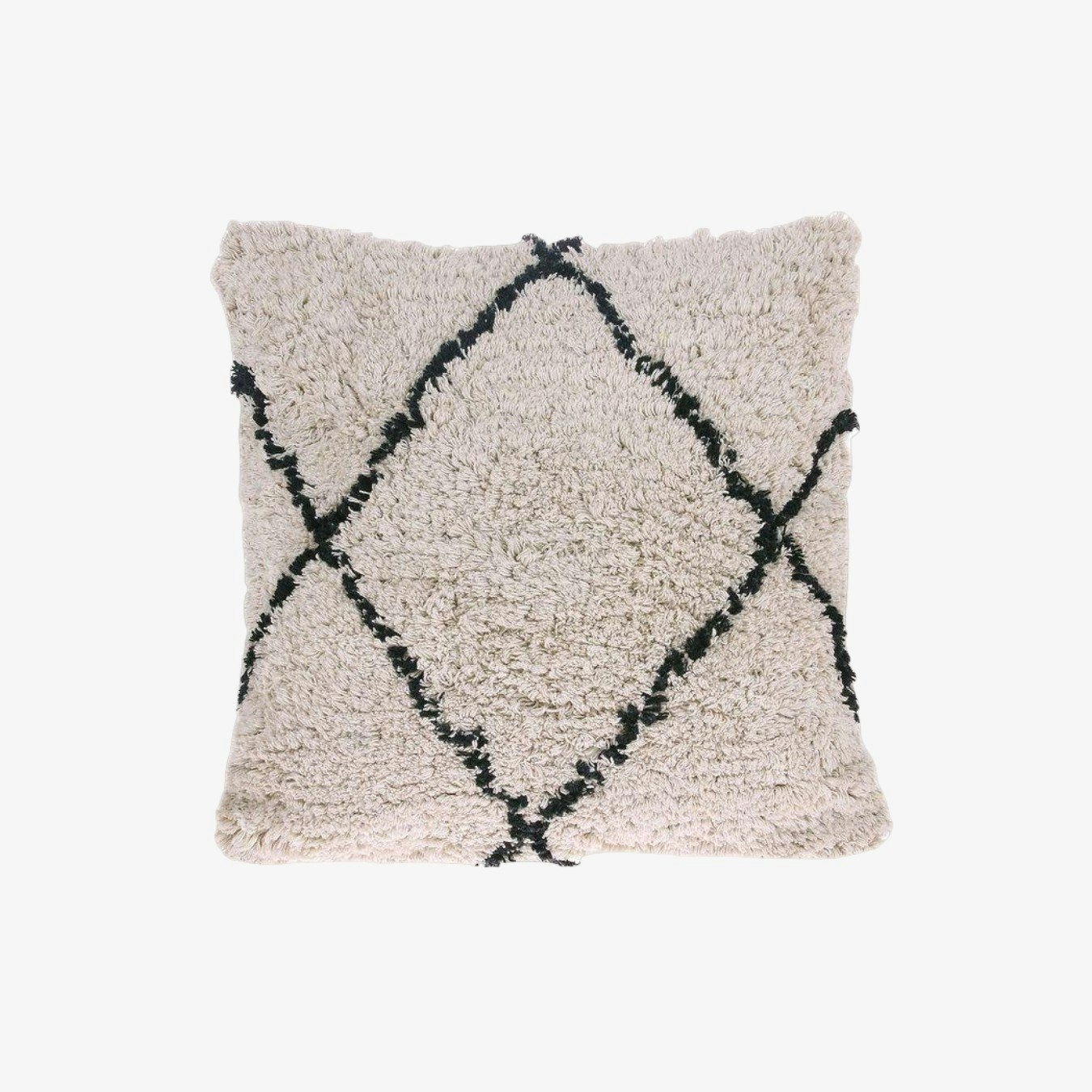 Cotton Diamond Cushion by Ciel