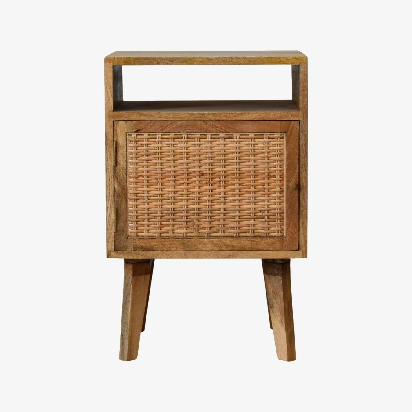 Knit Door Bedside Table - Rattan by Artisan Furniture