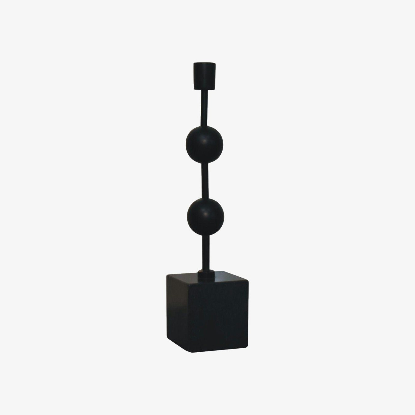 Granite Bubble Candle Holder by Artisan Furniture