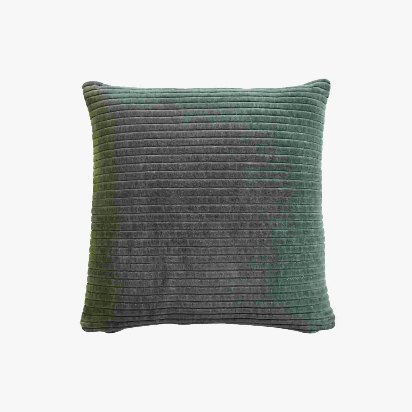 Ribbed Cushion - Green - Set of 2 by Artisan Furniture