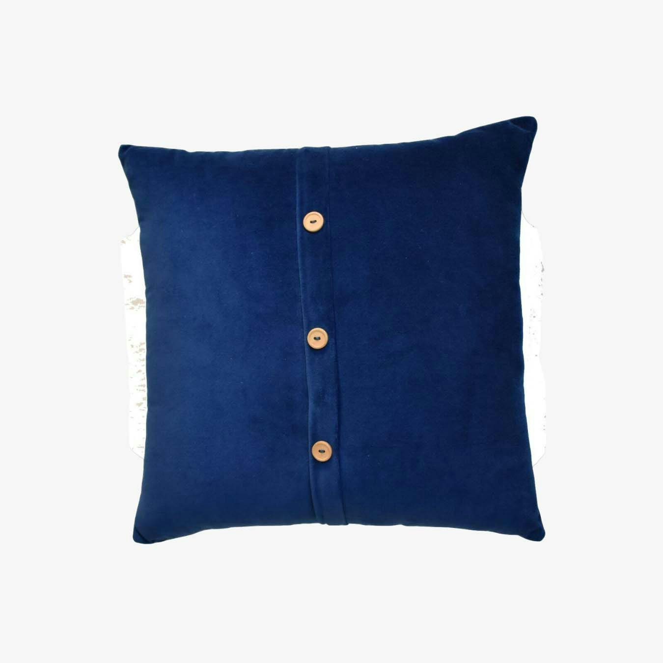 Quinn Cushion - Royal Blue / Velvet - Set of 2 by Artisan Furniture