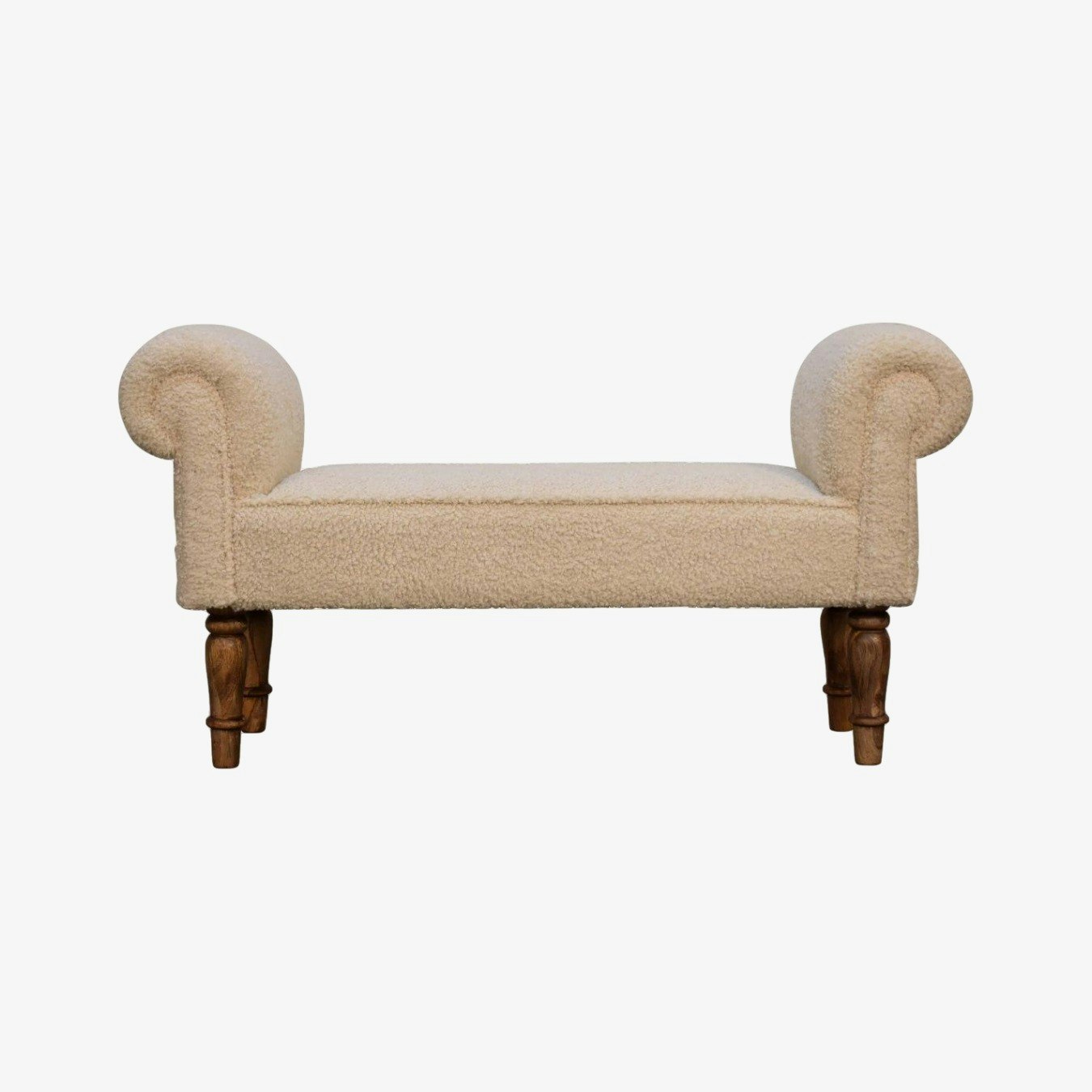 Boucle Bench - Cream by Artisan Furniture