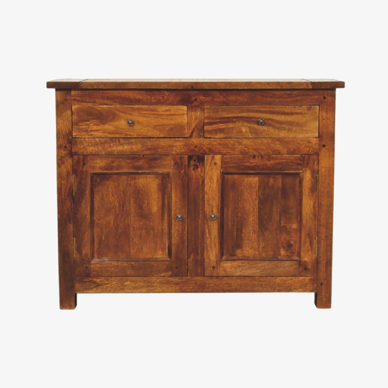 Small Sideboard with 2-Drawers - Chestnut by Artisan Furniture