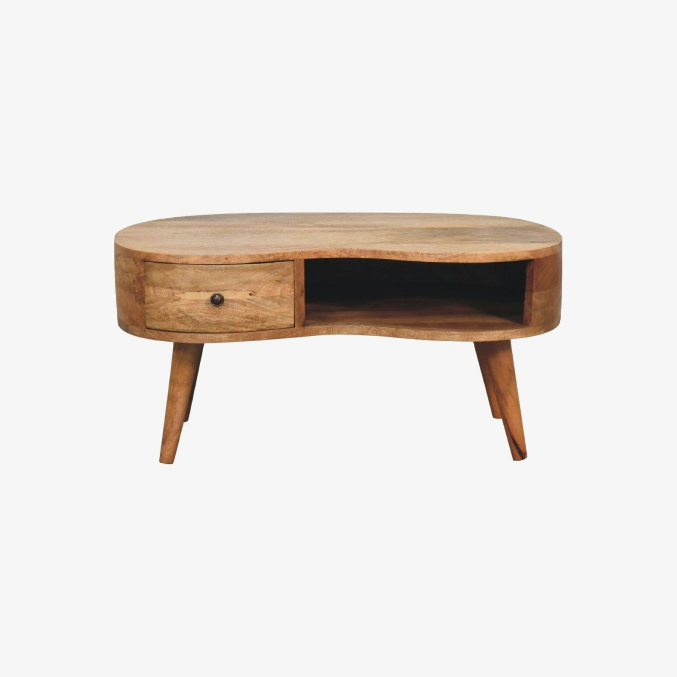 Wave Coffee Table - Oak-ish by Artisan Furniture
