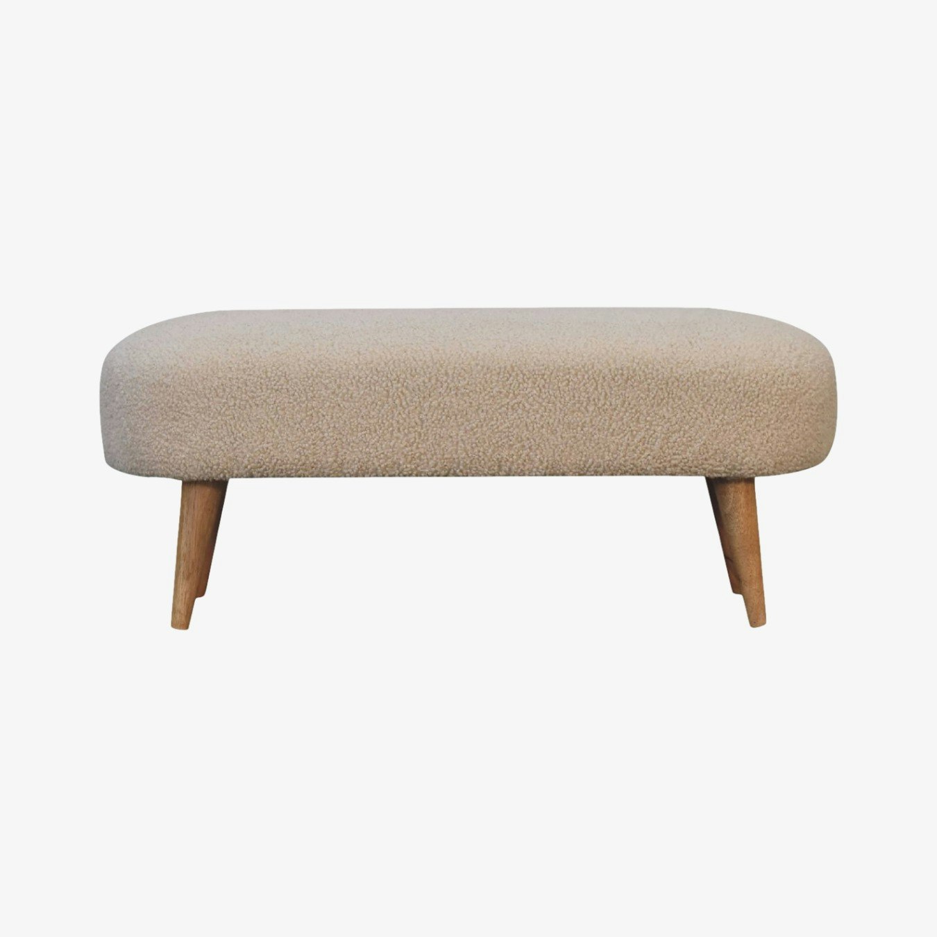 Boucle Hallway Bench by Artisan Furniture