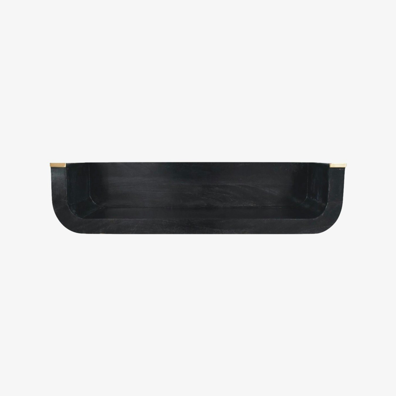 Indira Ash Black Floating Console Table by Artisan Furniture