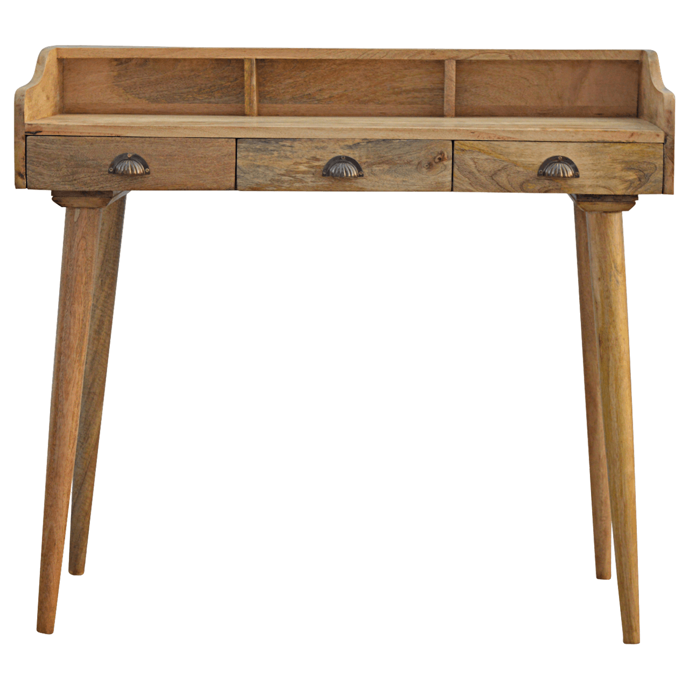 Gallery Back Shell Writing Desk by Artisan Furniture
