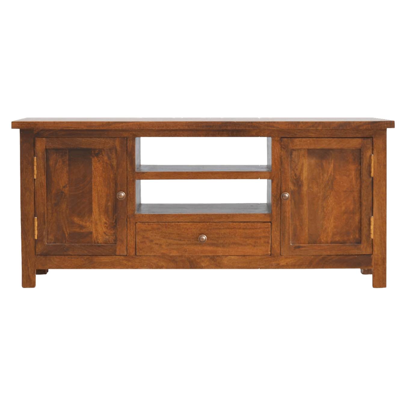 Solid Wood Media Unit by Artisan Furniture