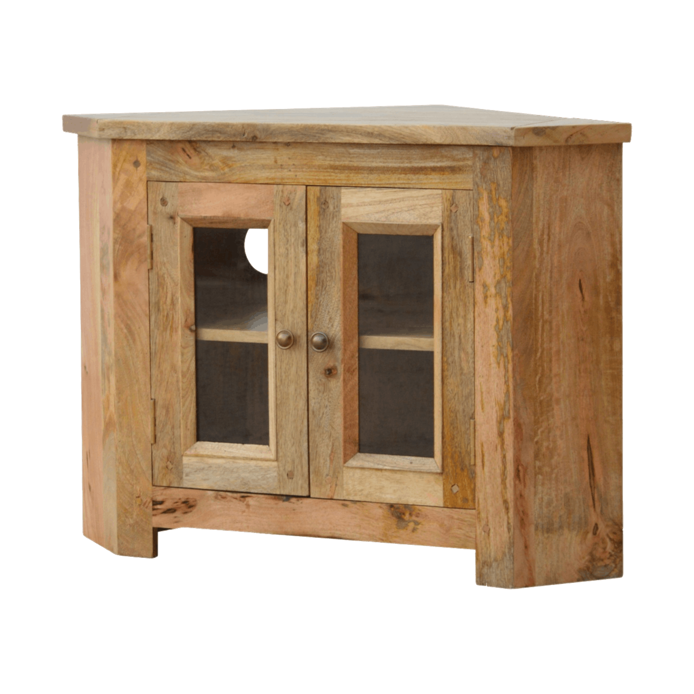 Granary 2 Door Corner TV Cabinet by Artisan Furniture
