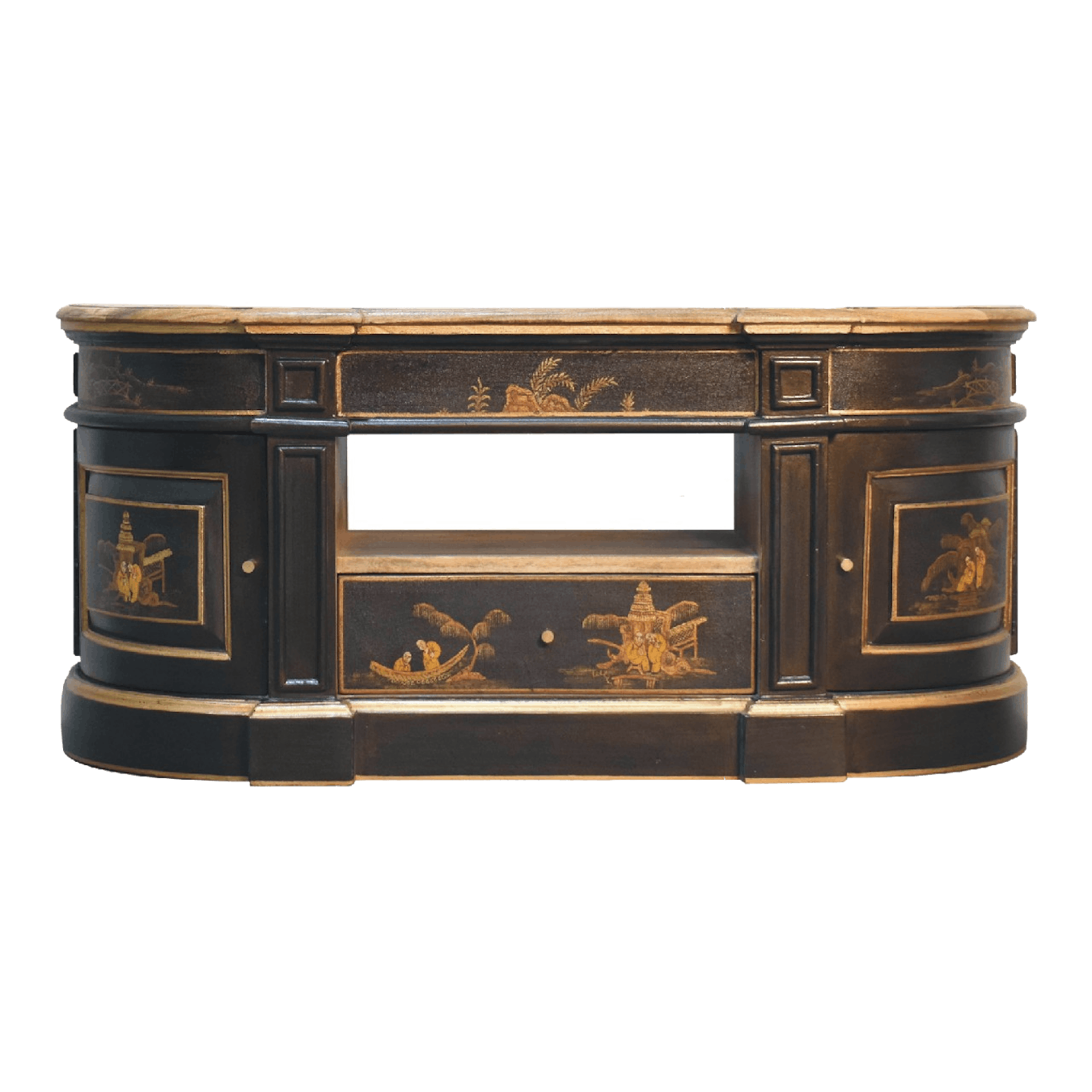 Oriental 2 Door Media Unit by Artisan Furniture