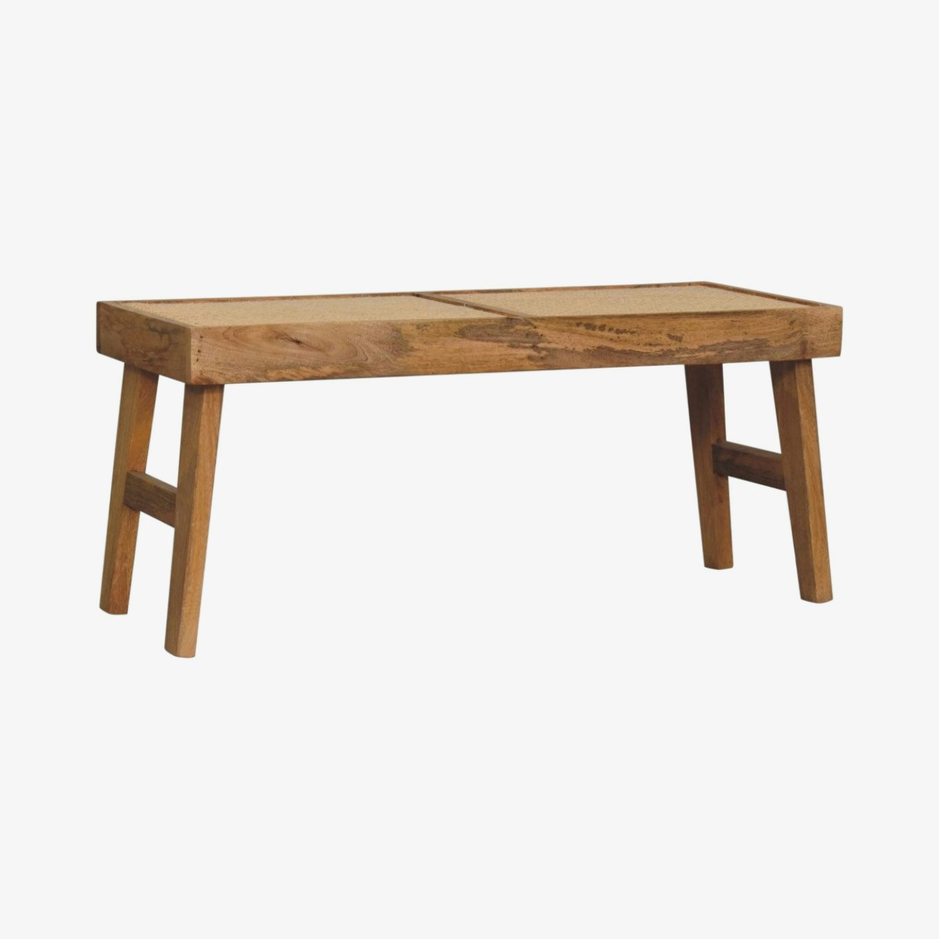 Open Rattan Bench by Artisan Furniture