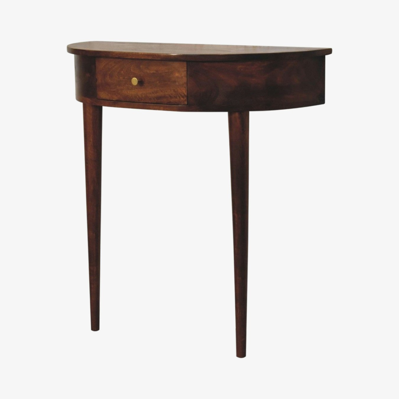 Backless Mounted Console - Chestnut by Artisan Furniture