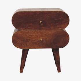 Bubble Bedside - Chestnut