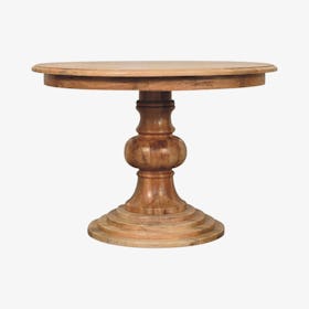 Round Turned Dining Table