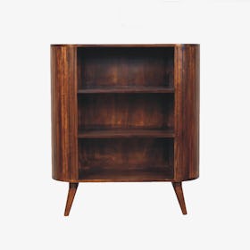 Cortez Open Cabinet -  Chestnut