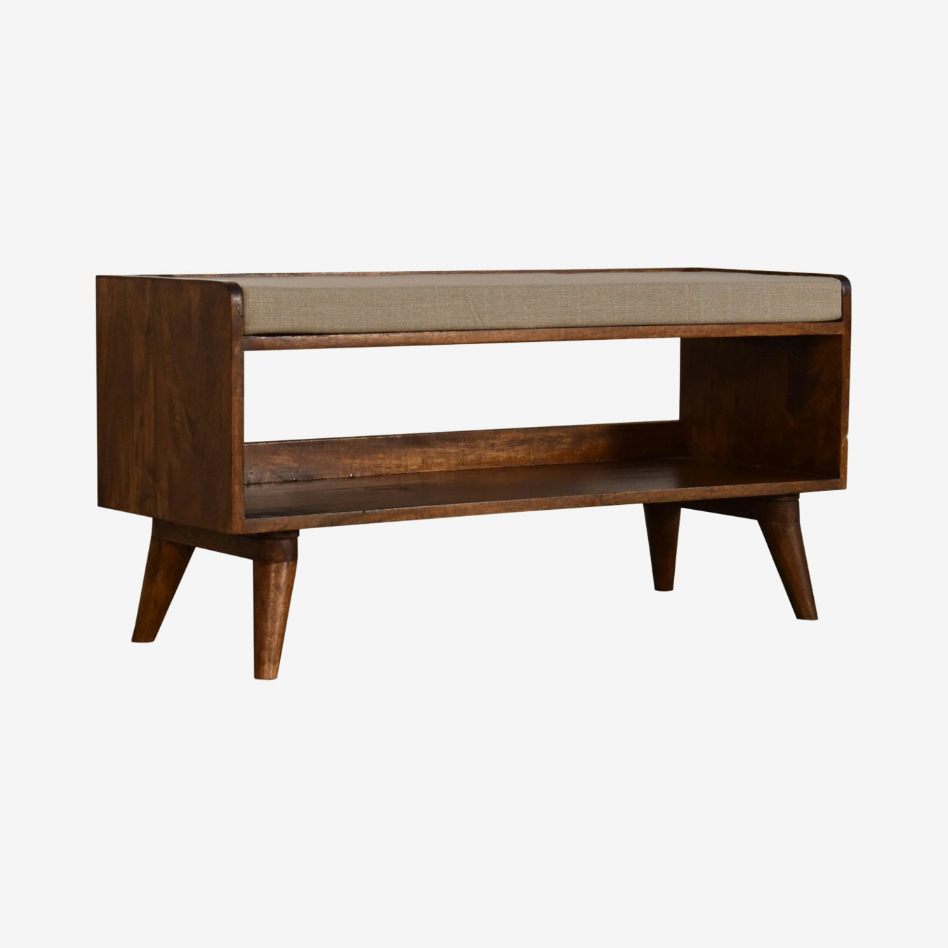 Bench - Mud - Linen by Artisan Furniture
