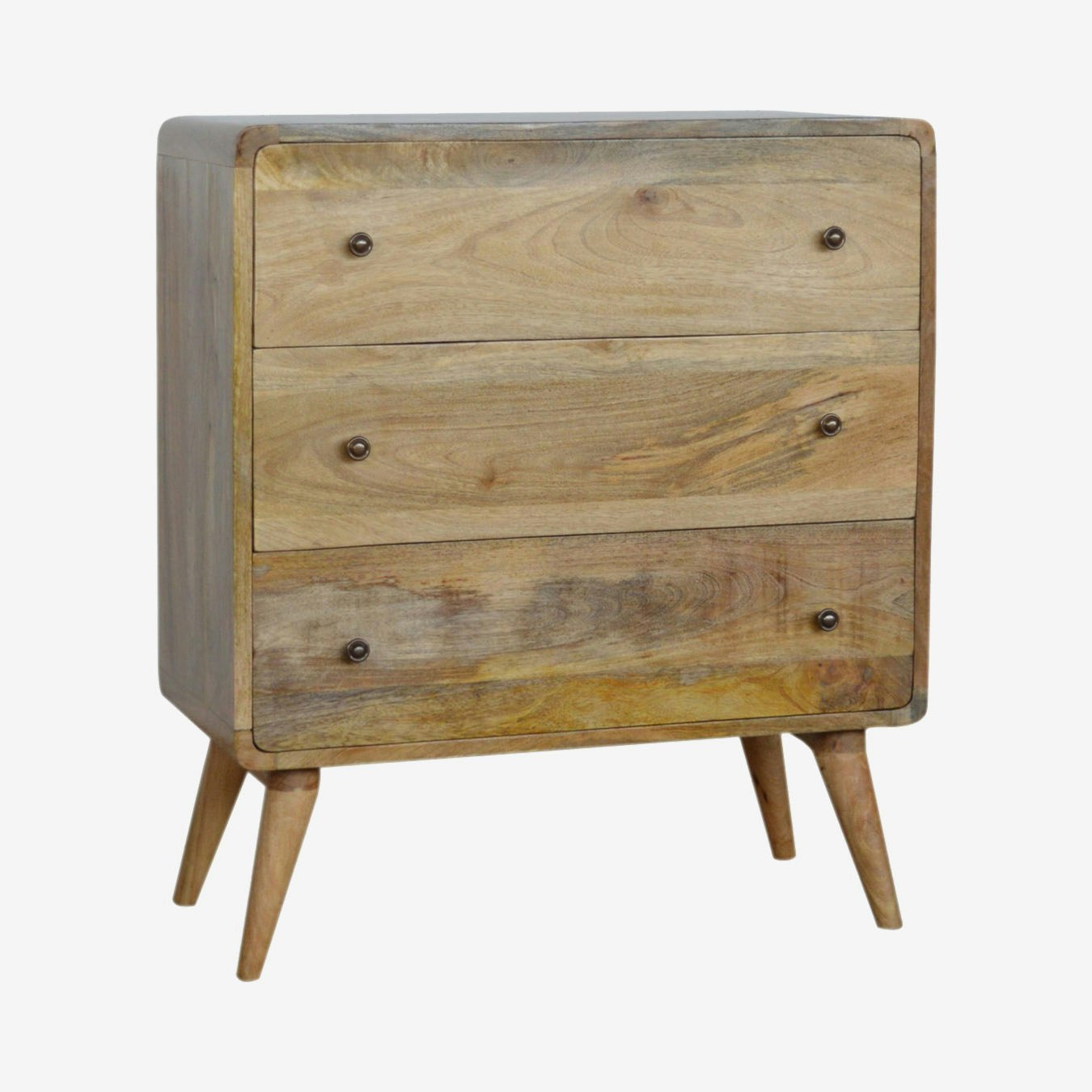 Curved Chest - Oak by Artisan Furniture