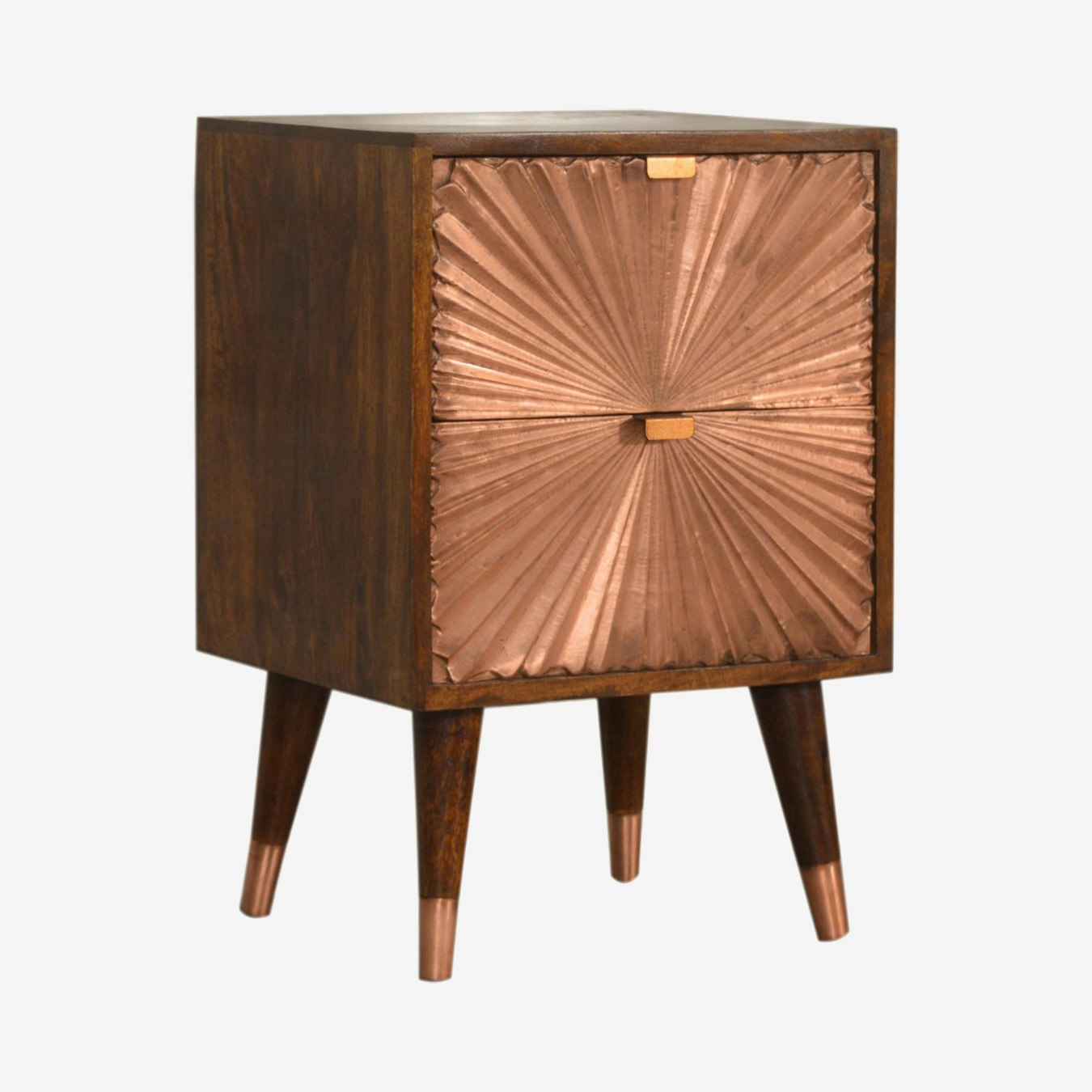 Manila Bedside - Copper by Artisan Furniture