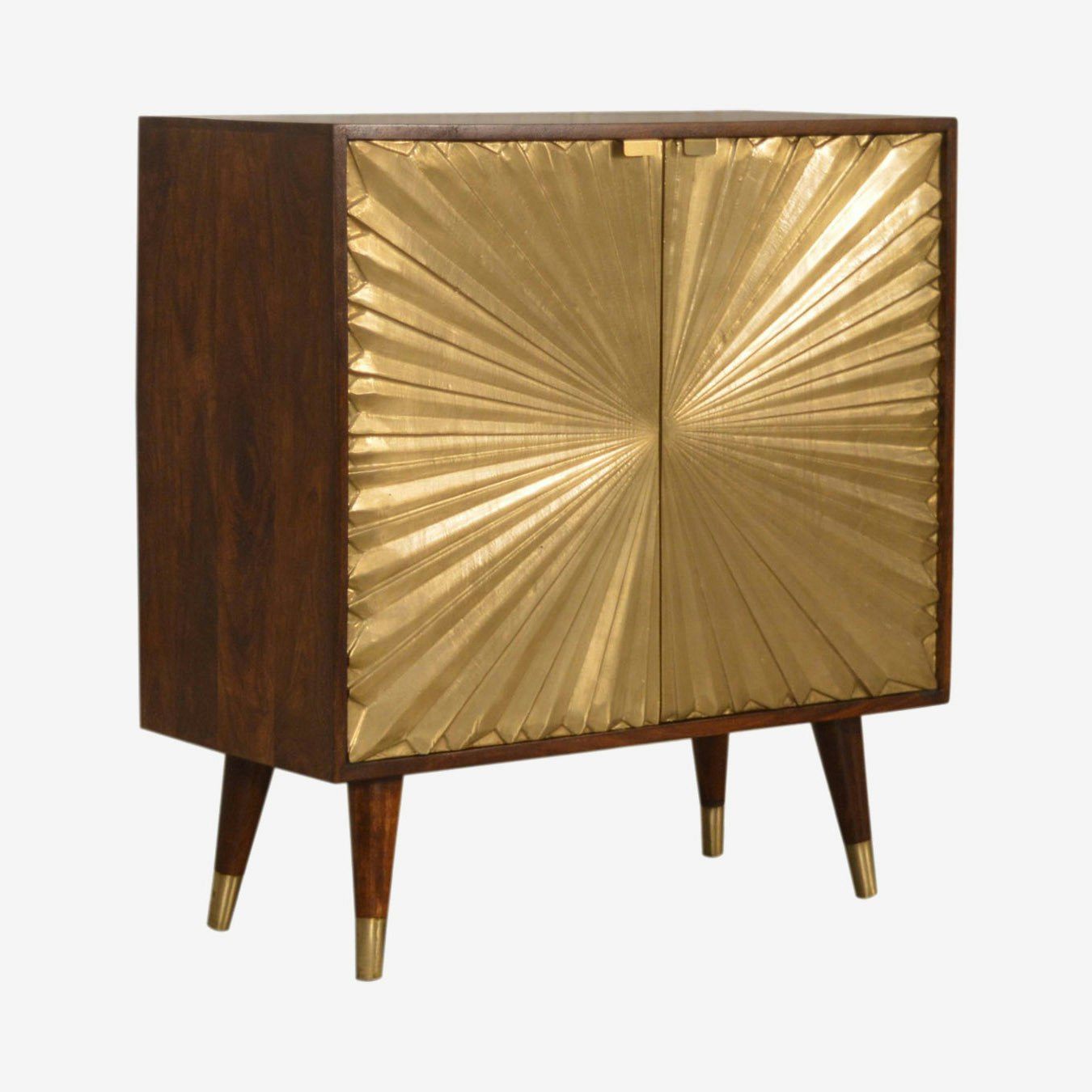 Manila Cabinet - Gold by Artisan Furniture