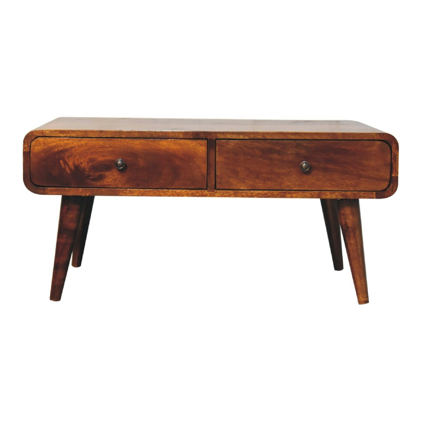 Sonata Coffee Table W/2 x drawers - Mango Wood by Artisan Furniture