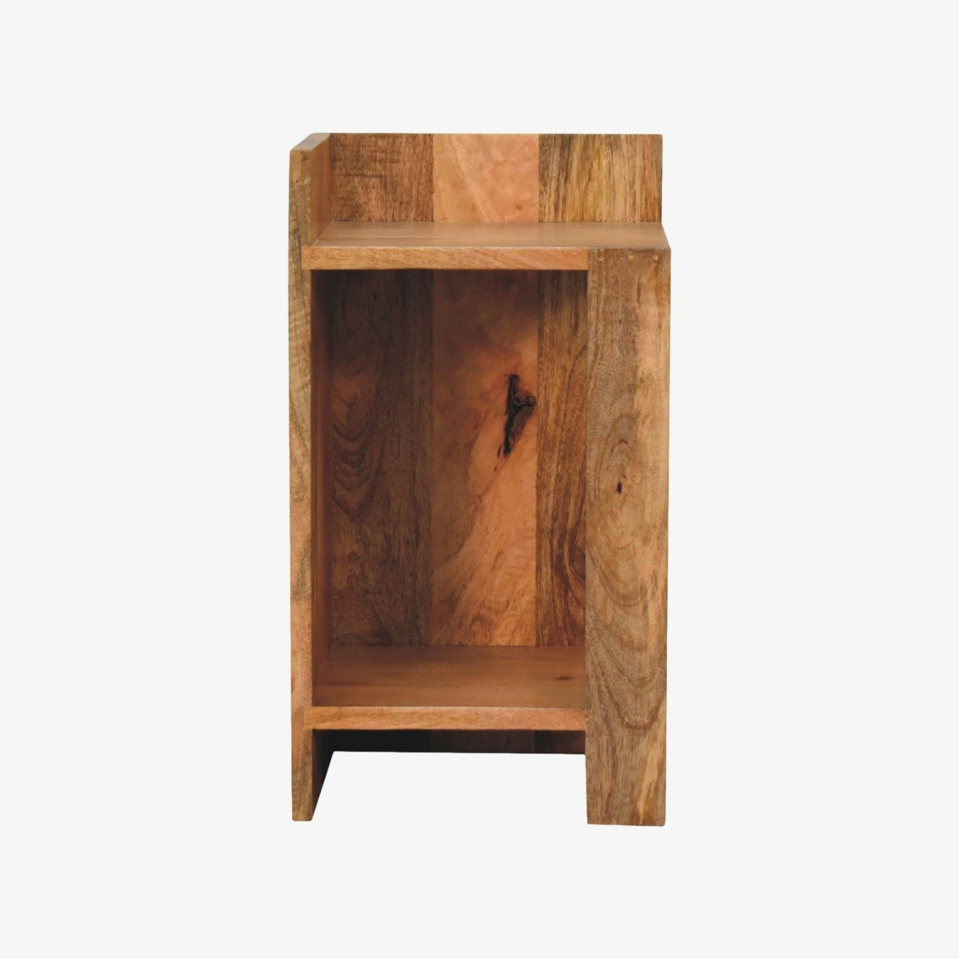 Oak-ish Box Bedside Table by Artisan Furniture
