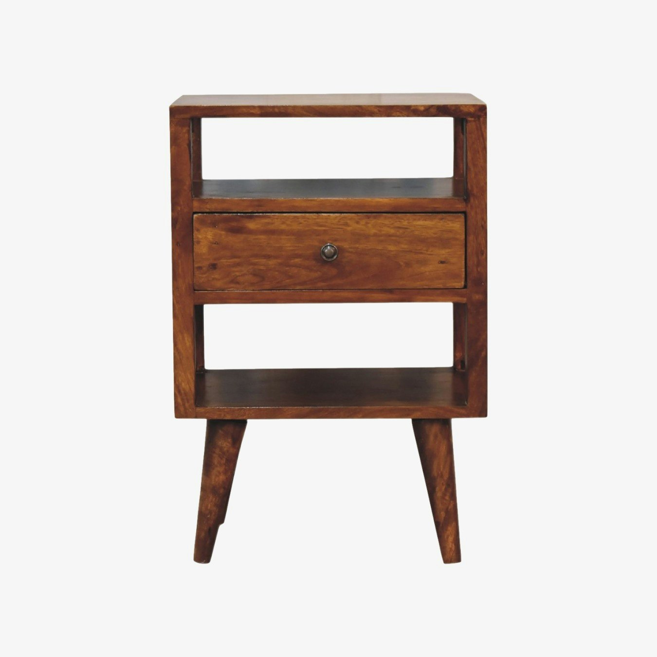 Dante Chestnut Bedside Table by Artisan Furniture