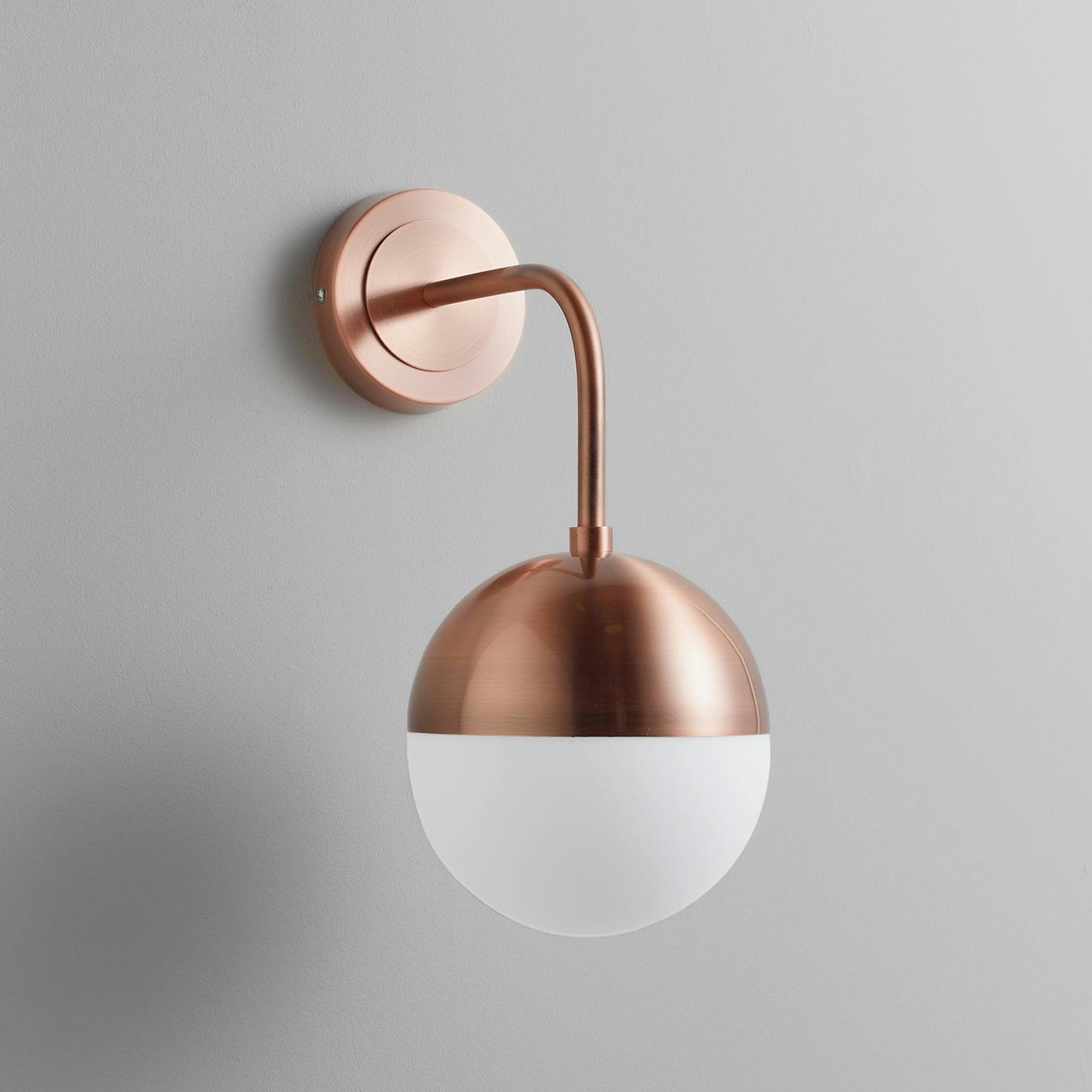 rose gold wall lights