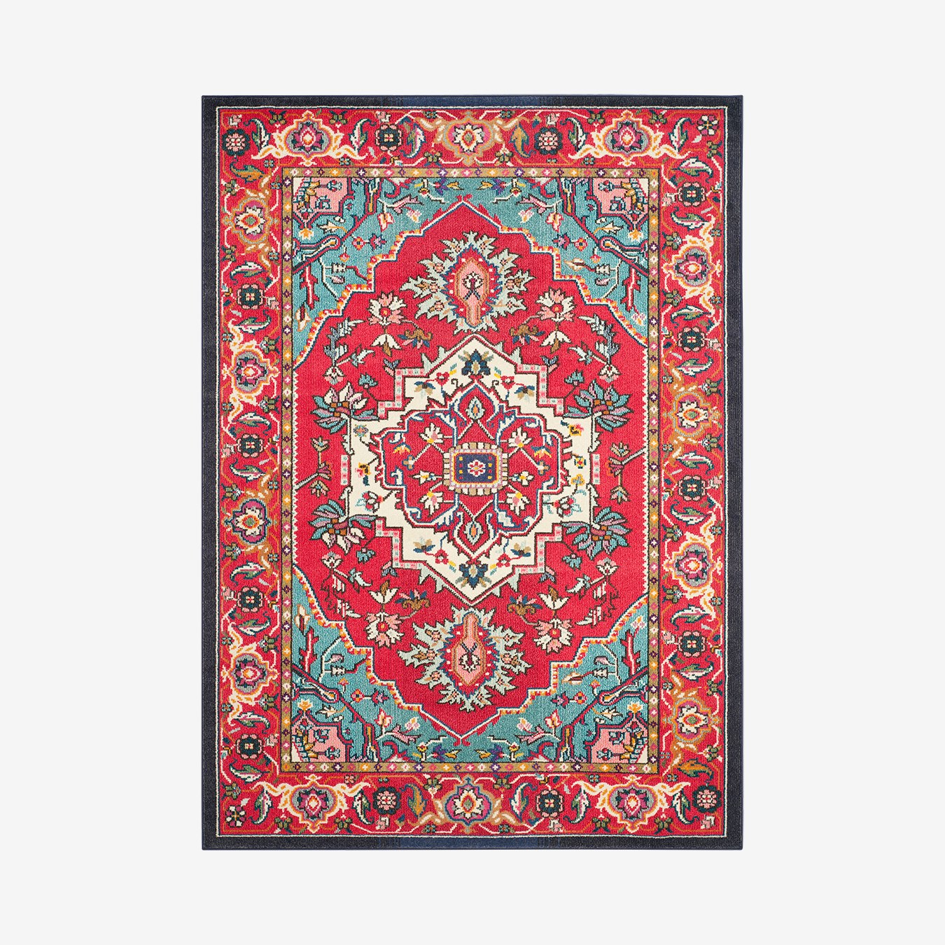 Monaco Area Rug Red Turquoise By Safavieh Fy