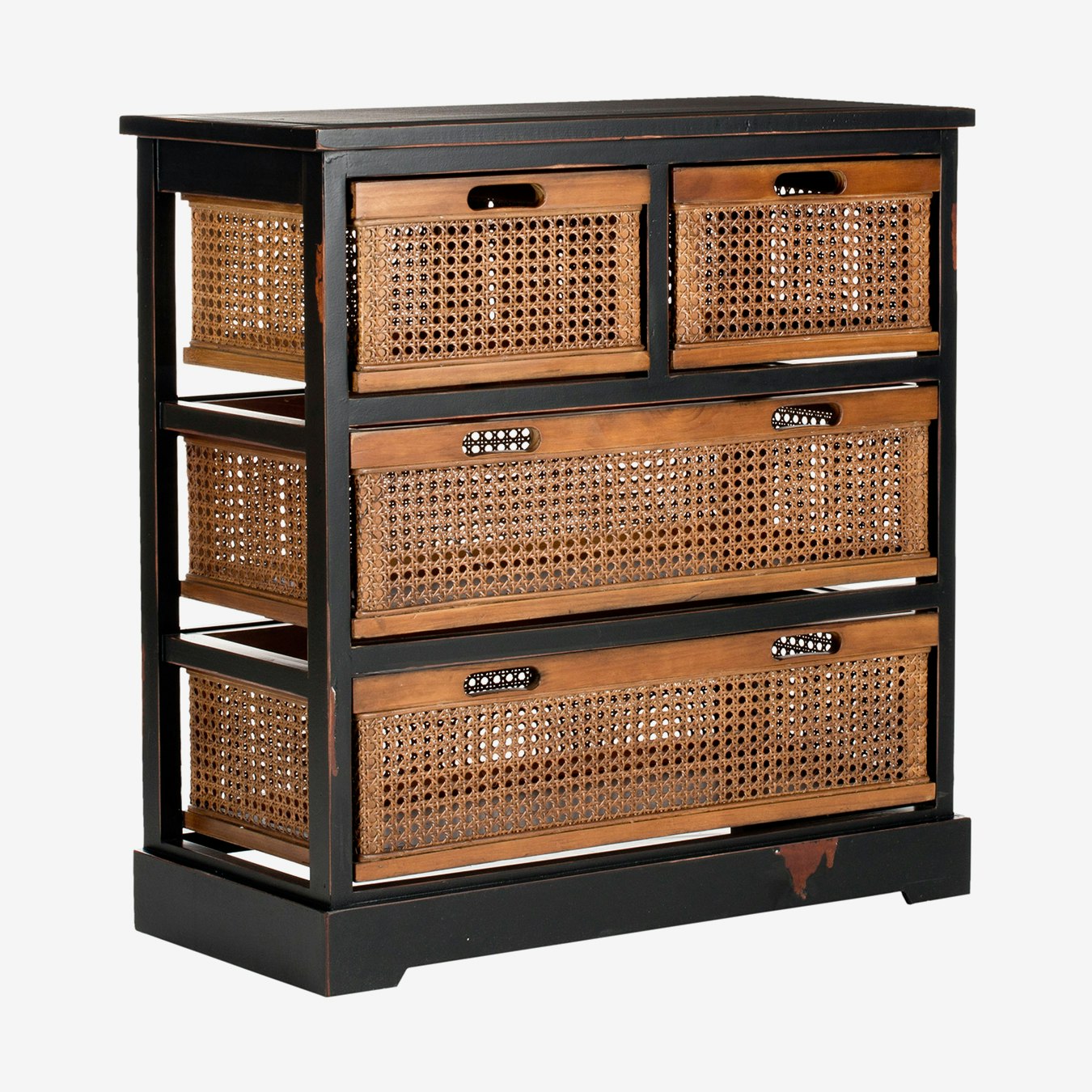 Wooden Storage Cabinet Black By Safavieh Fy