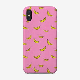 Pink Bananas Phone Case