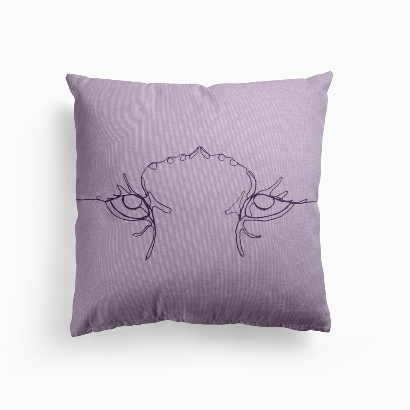 Hunted Canvas Cushion by Teska Van Beek