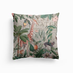 Nostalgic Animals Jungle Cushion