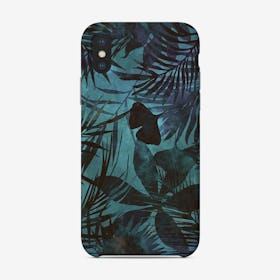 Blue Jungle Phone Case