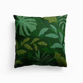Green Jungle Cushion
