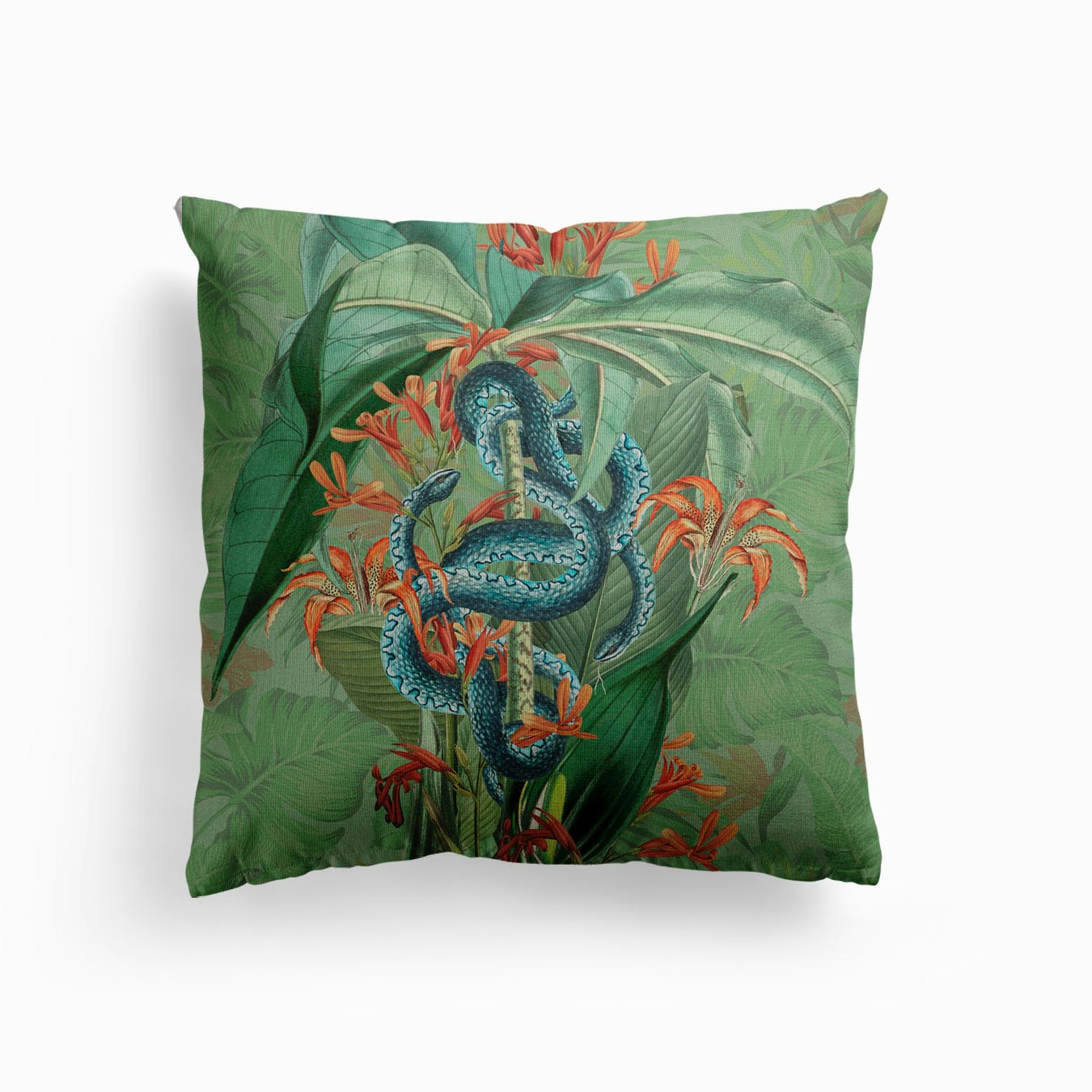 Jungle Observer Canvas Kissen