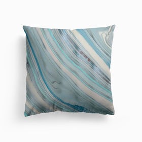 Blue Marble Cushion