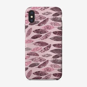 Pink Mermaid Feathers Phone Case