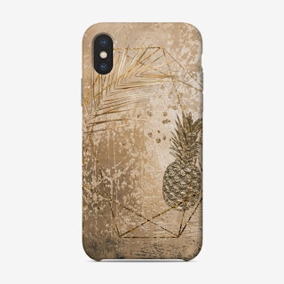 Golden Pineapple Phone Case