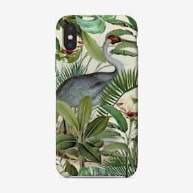 Tropical Heron Phone Case
