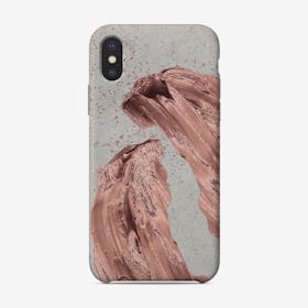 Rose Gold Oil Paint Phone Case