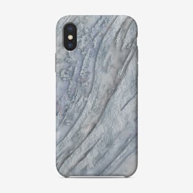 Ice Blue Marble Phone Case