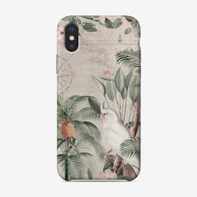 Cockatoo And Pineapple Phone Case