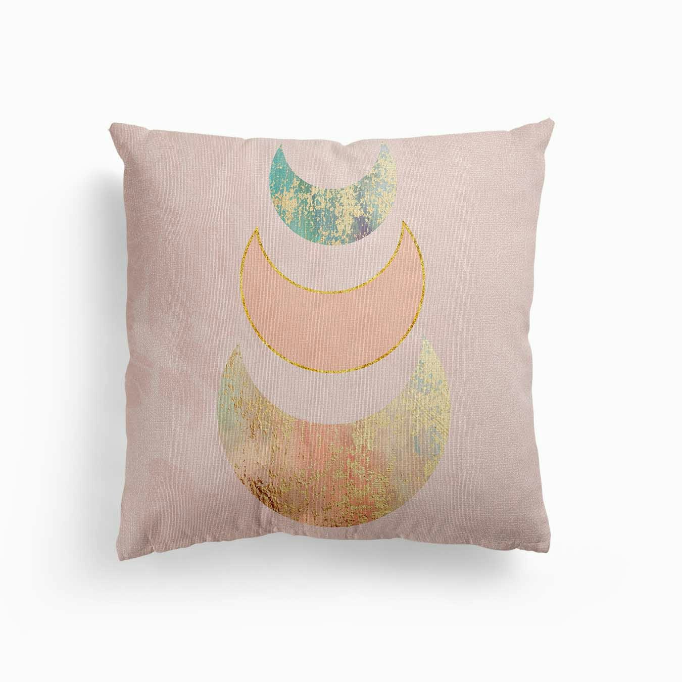 Magic Moon Canvas Cushion by Andrea Haase