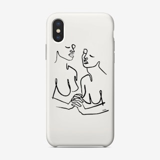 Two Girls Phone Case