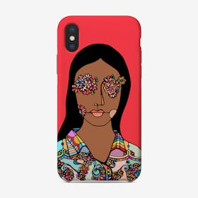 I See Flowers Phone Case
