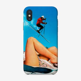 Ski Jump Phone Case