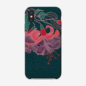 Fuchsia Flower Phone Case