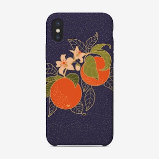 Orange Branch Phone Case