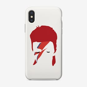 Ziggy Stardust Minimal Phone Case