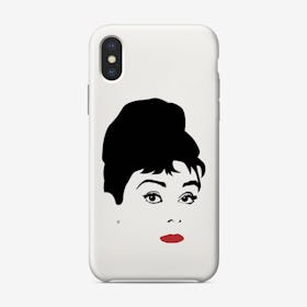 Audrey Hepburn Phone Case